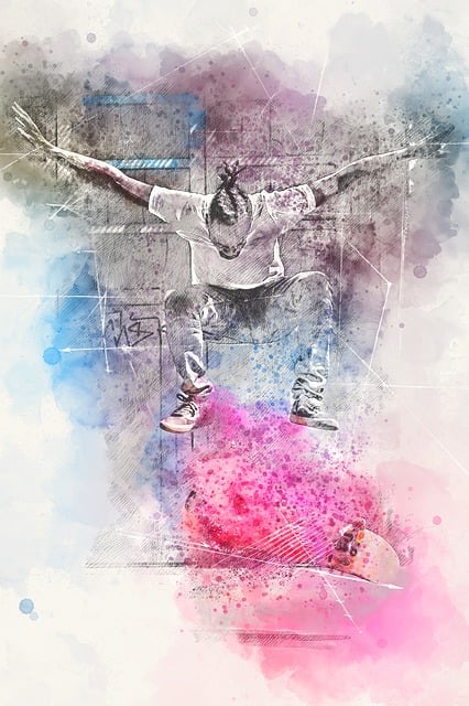 Free watercolour painting art illustration