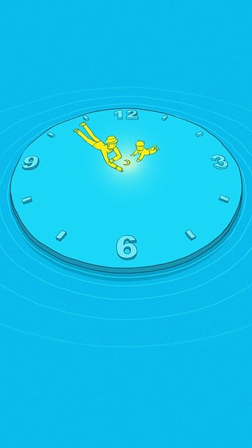 Free time childhood company illustration