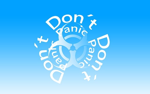 Free panic avoid interpret illustration