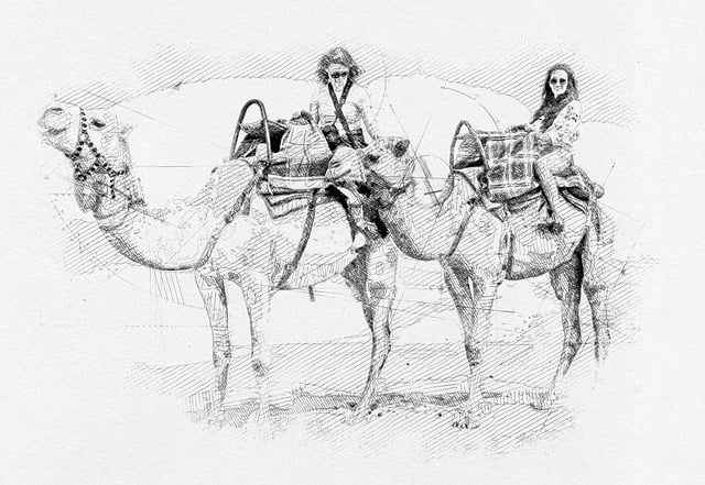 Free sketch hand drawn art illustration