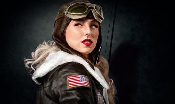 Free Retro Pilot photo and picture