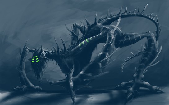 Free Monster Horror illustration and picture