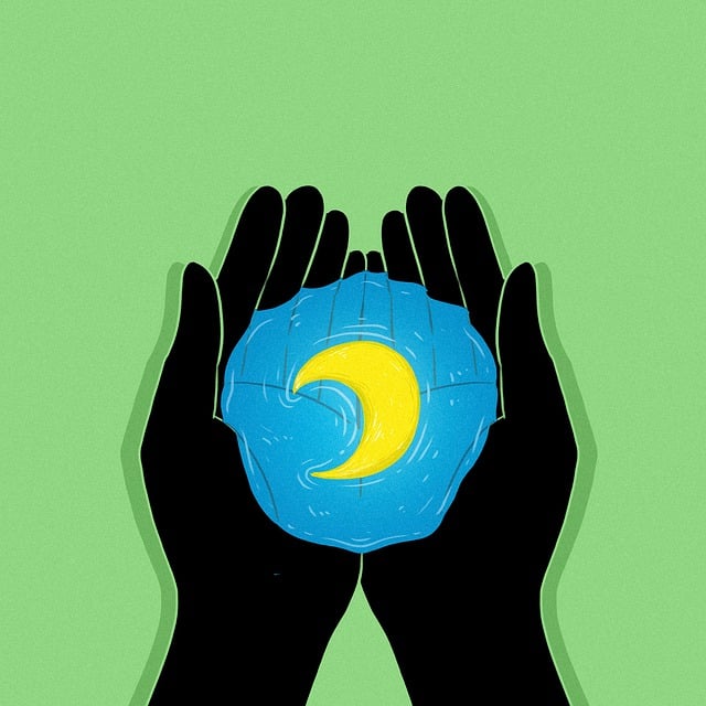 Free cartoon hand drawing hand holding illustration