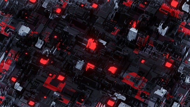 Free fantastic technology futuristic illustration