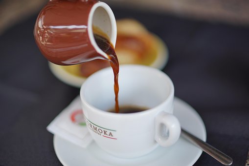Kaffebar, Kaffe, Mælk, Morgenmad