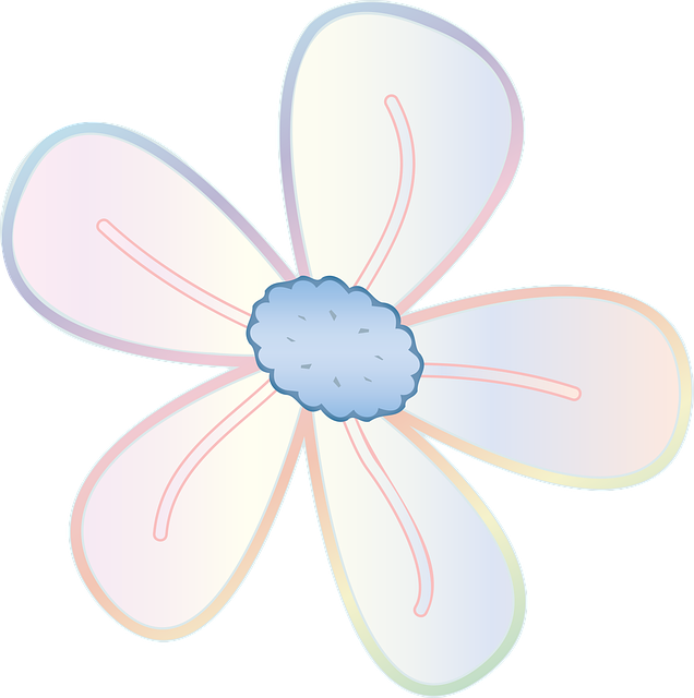 Free flower mughal painting south asian vector