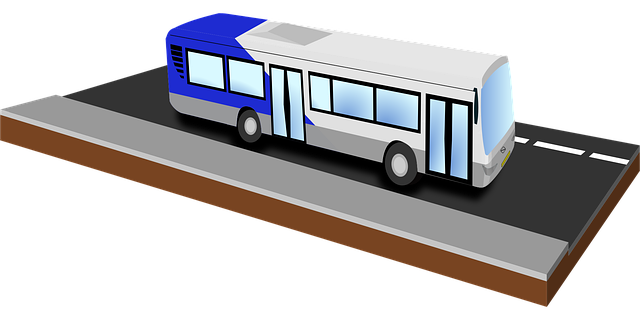 Free autobus bus ville illustration