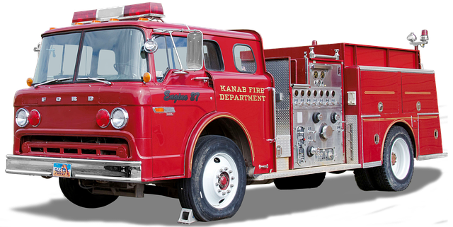 Free ford fire truck free and edited illustration