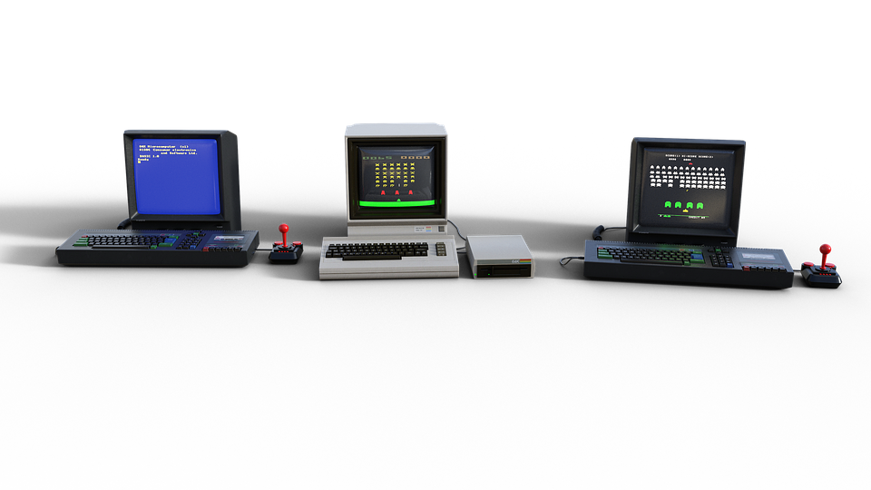 Download Computer, 8 Bit, Old. Royalty-Free Stock Illustration Image ...