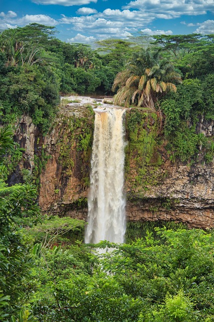 Rivière De Cap, Chamarel, Wasserfall