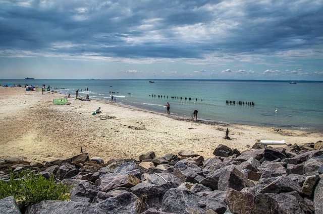 Strand, Meer, Sommer, Ferien, Wasser