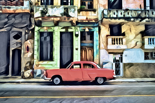 Download free HD stock image of City Cuba Free city cuba havana illustration
