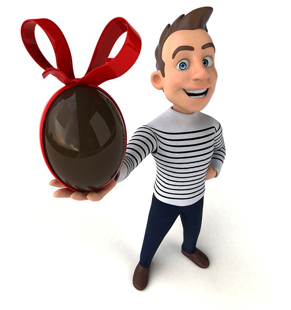 Free easter egg spring illustration