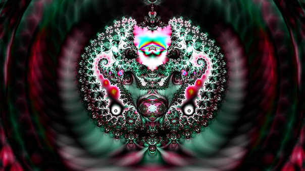Fractaal, Fractal Kunst, Abstract