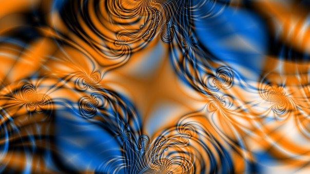 Fractaal, Fractal Kunst, Abstract