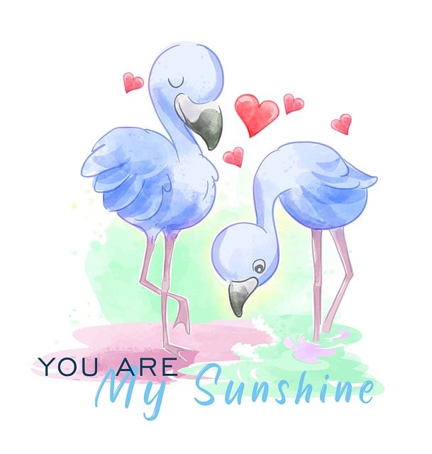 Free valentine's day love affection illustration