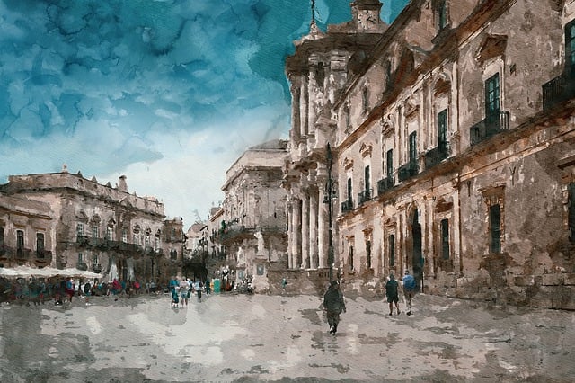 Free watercolour painting art illustration