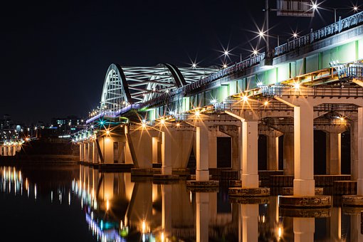 Free Looking Night View photo and picture