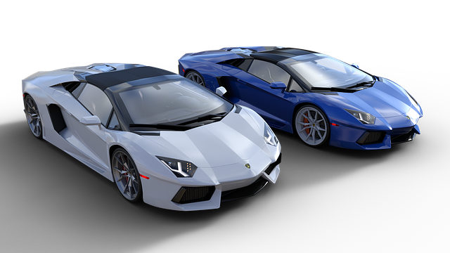 Free lamborghini supercar isolated illustration