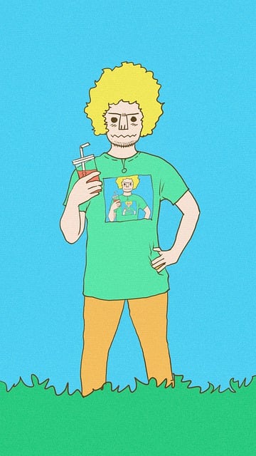 Free paintings fantasies drinks illustration