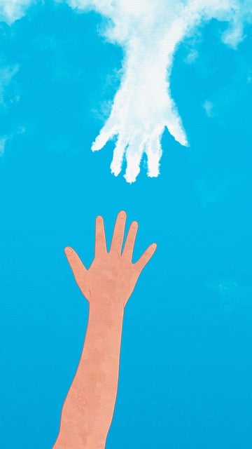 Free painting fantasy hand illustration