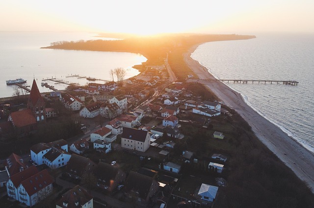 Free Sunset Coast photo and picture