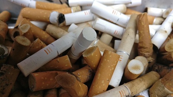 Cigarros, Inclinar, Fumante, Saúde