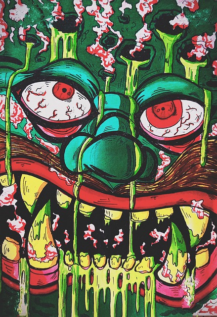 Kunst, Dämon, Monster
