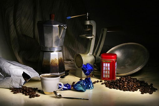 Still Life With Coffee, Grain, Drink
