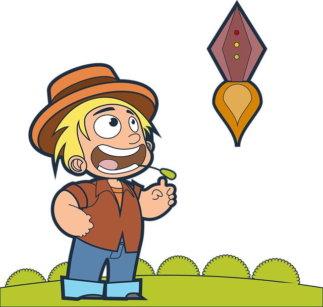 Free bumpkin balloon hat vector
