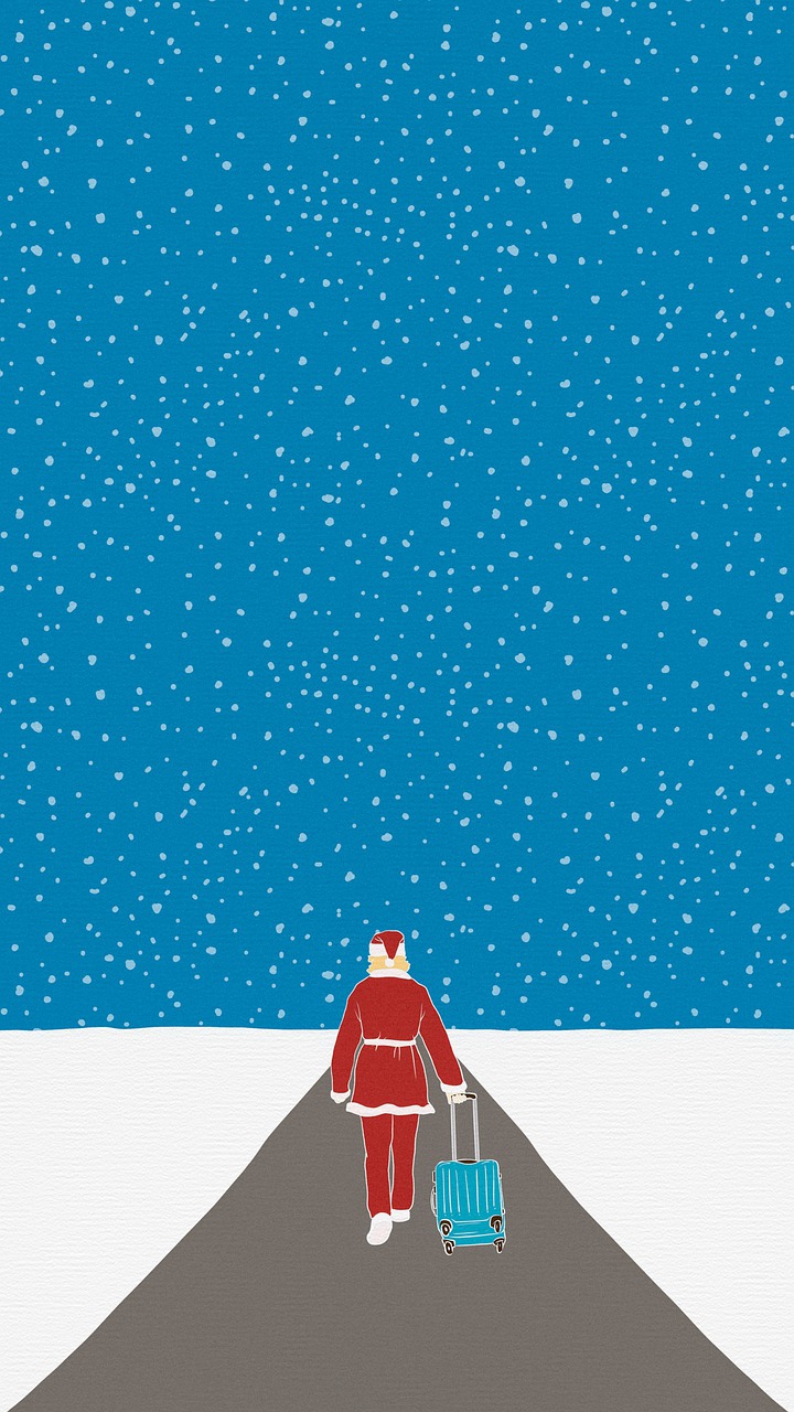 Cuadro, Creatividad, Navidad, Papá Noel