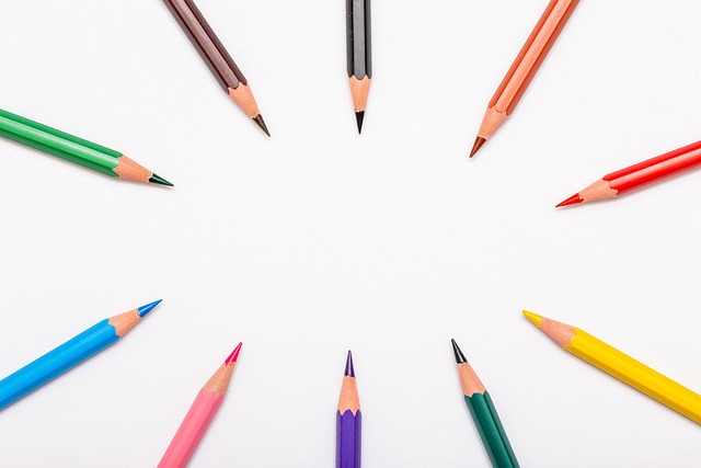 Free Colored Pencils To Dye photo and picture