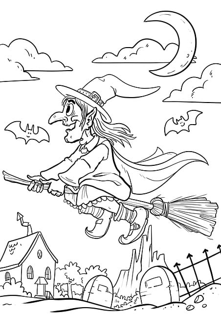 Free walpurgis walpurgis night witch illustration