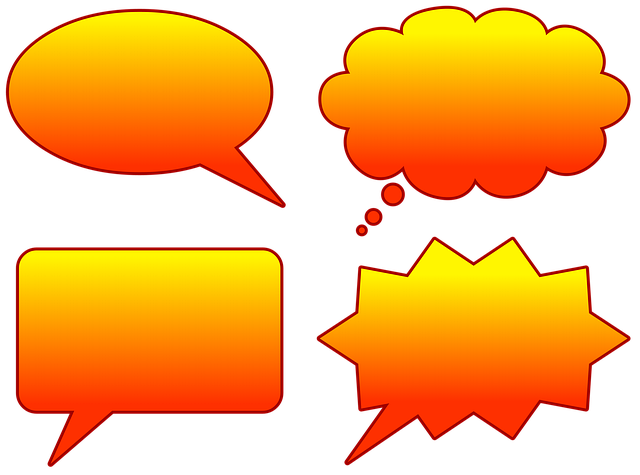 Free bubble labels shape illustration