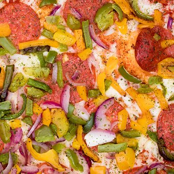 Free Pizza Salami photo and picture