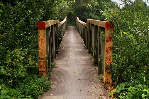 Free Bridge River photo and picture