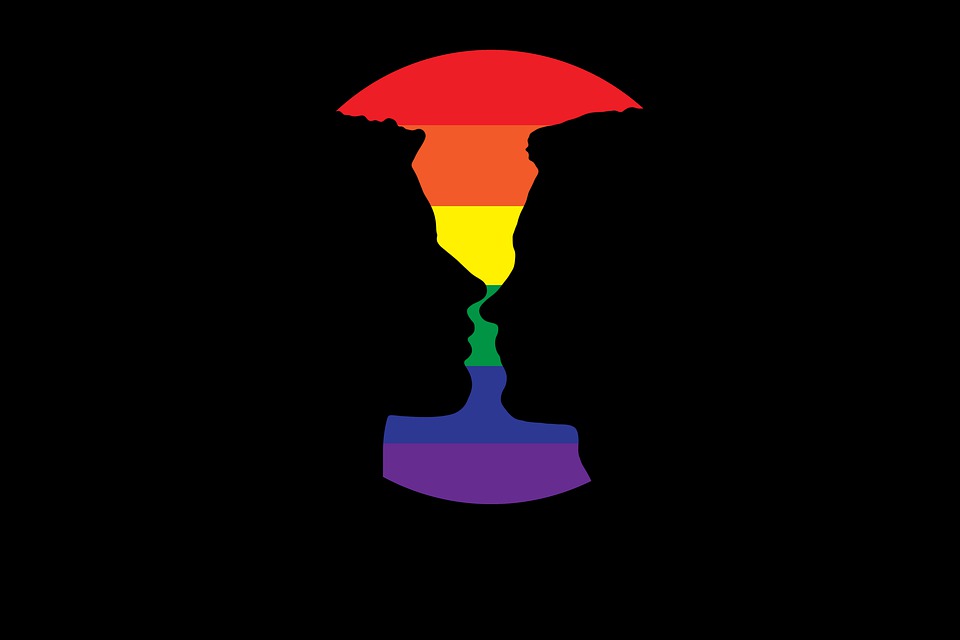 Love, Few, Men, Man, Homosexuality, Gay, Kiss