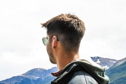 Pessoa, Jovem, Homens, Cabelo