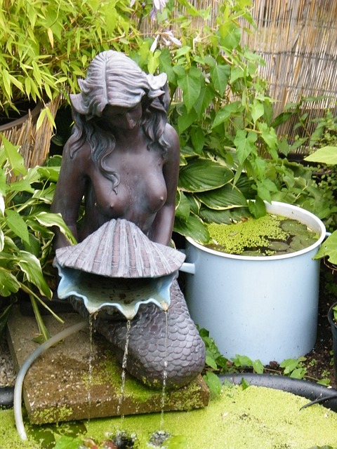 Free Mermaid Garden photo and picture