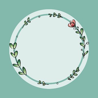 Bloem, Bladeren, Blad, Cirkel, Logo