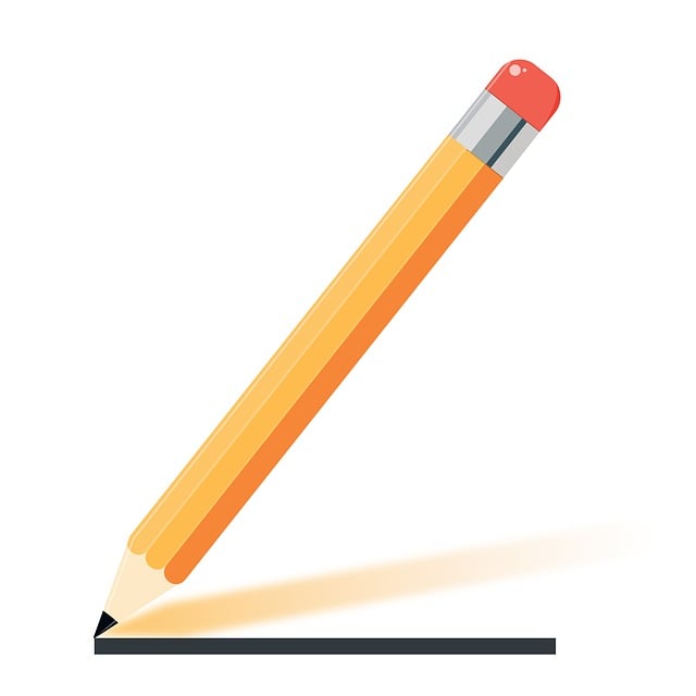 Free sharp pencil draw illustration