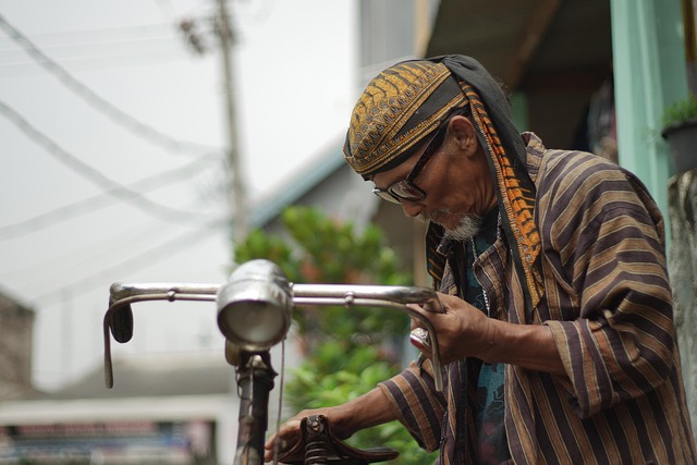 Free Man Bicycle photo and picture