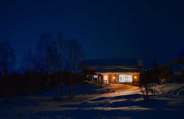 Free Hut Night photo and picture