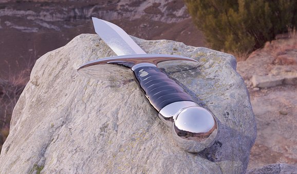 Roche, Dolk, Kniv, 3D