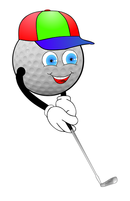 Free peaked cap cap golf illustration