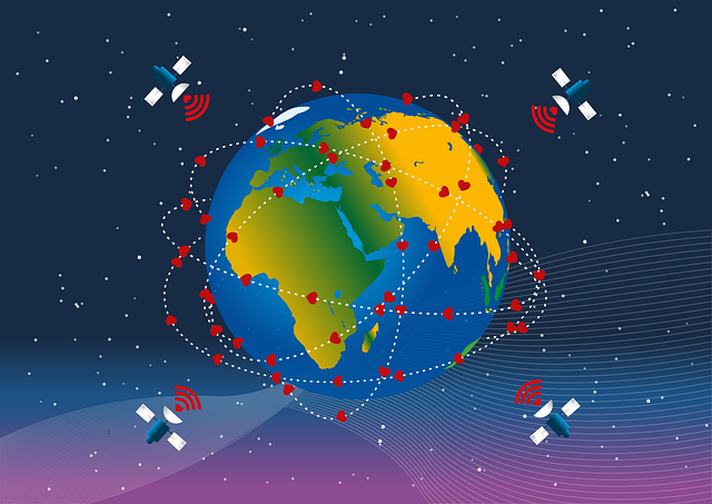Download free HD stock image of World Satellite Free world satellite love vector