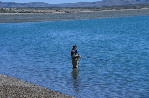 Pescador, Lazer, Natureza, Homens