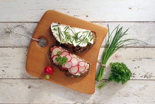 Brood, Sneetjes Brood, Bezet, Snack