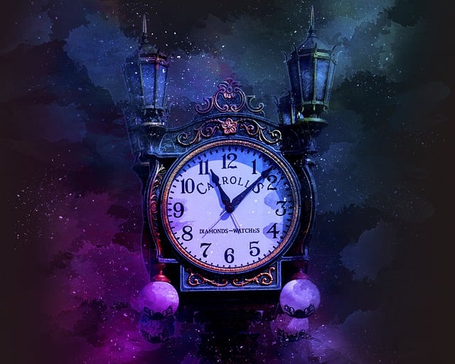 Free clock pointer clock face illustration