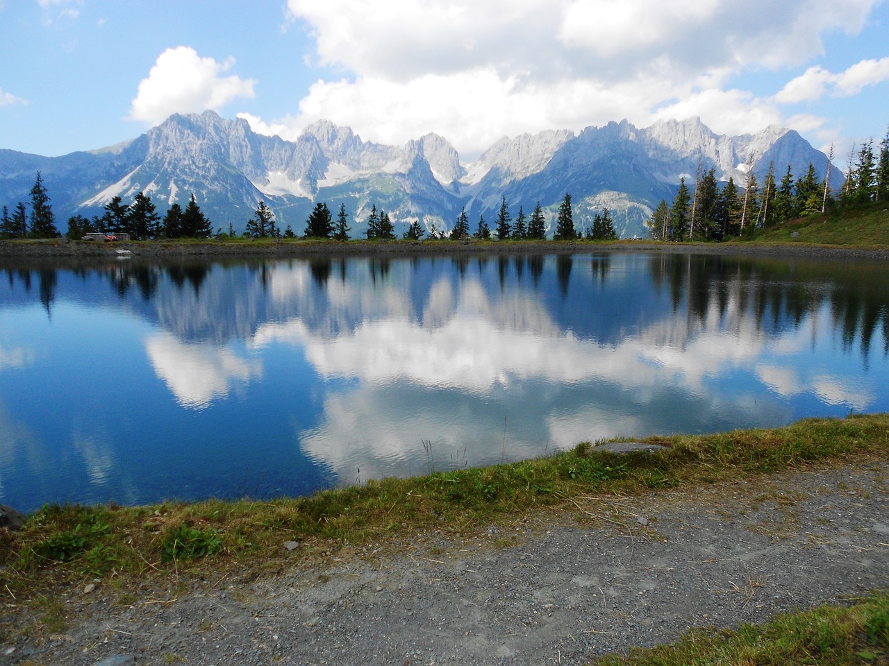 Wilder Kaiser Panorama in Going, Tirol